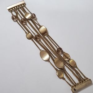 Kenneth Cole Mixed Metal Wire Wrap Multi Bracelet